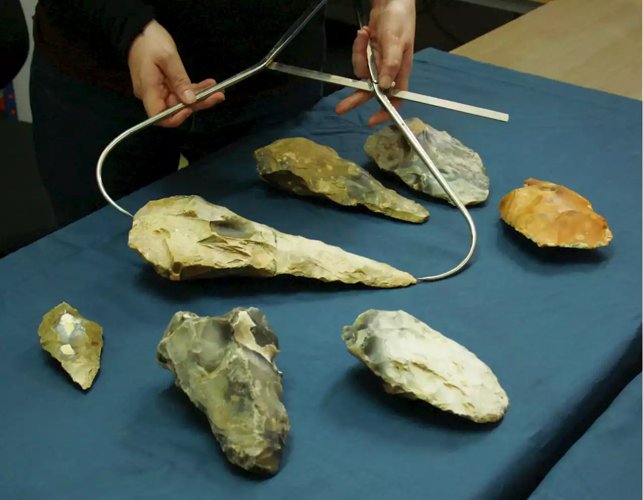 Scientists Discover 300,000-Year-Old “Giant” Handaxe in Rare Ice Age Site