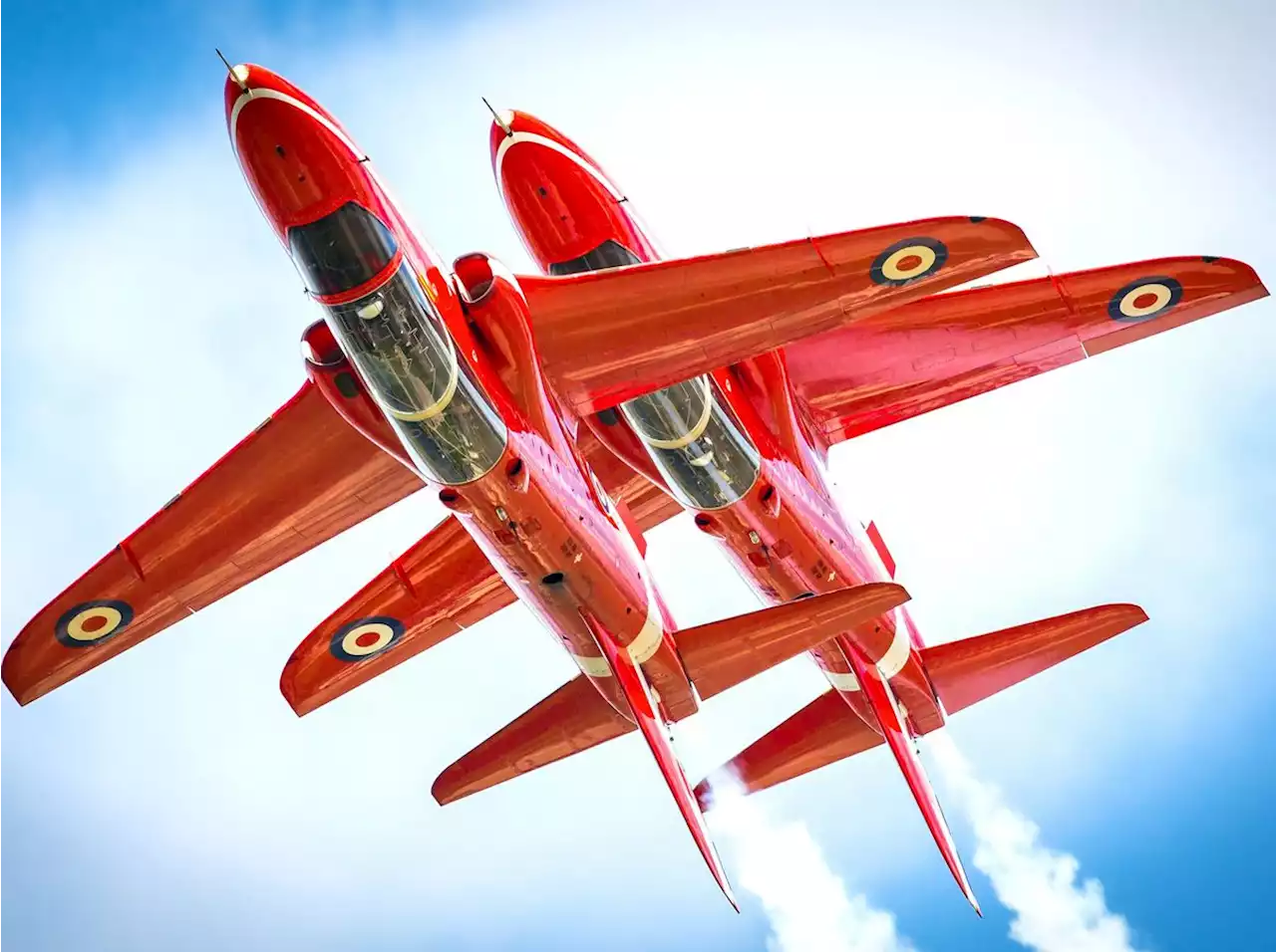 When and where to see the Red Arrows over Shropshire on Sunday