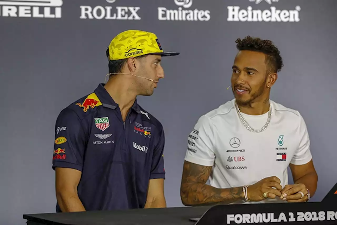 Lewis Hamilton, Mercedes: Warnung an Daniel Ricciardo