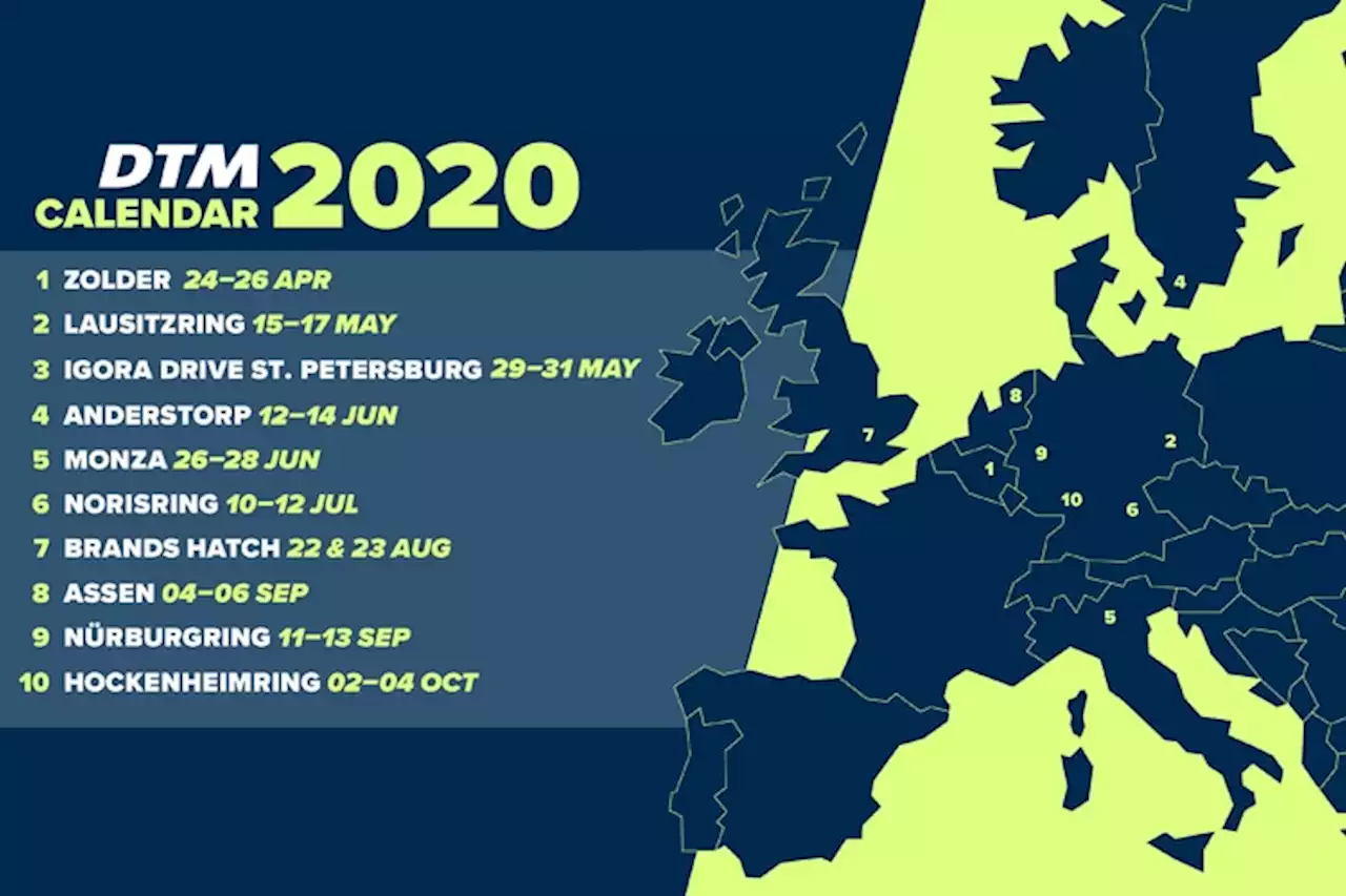 Ticket-Vorverkauf für DTM-Saison 2020 gestartet