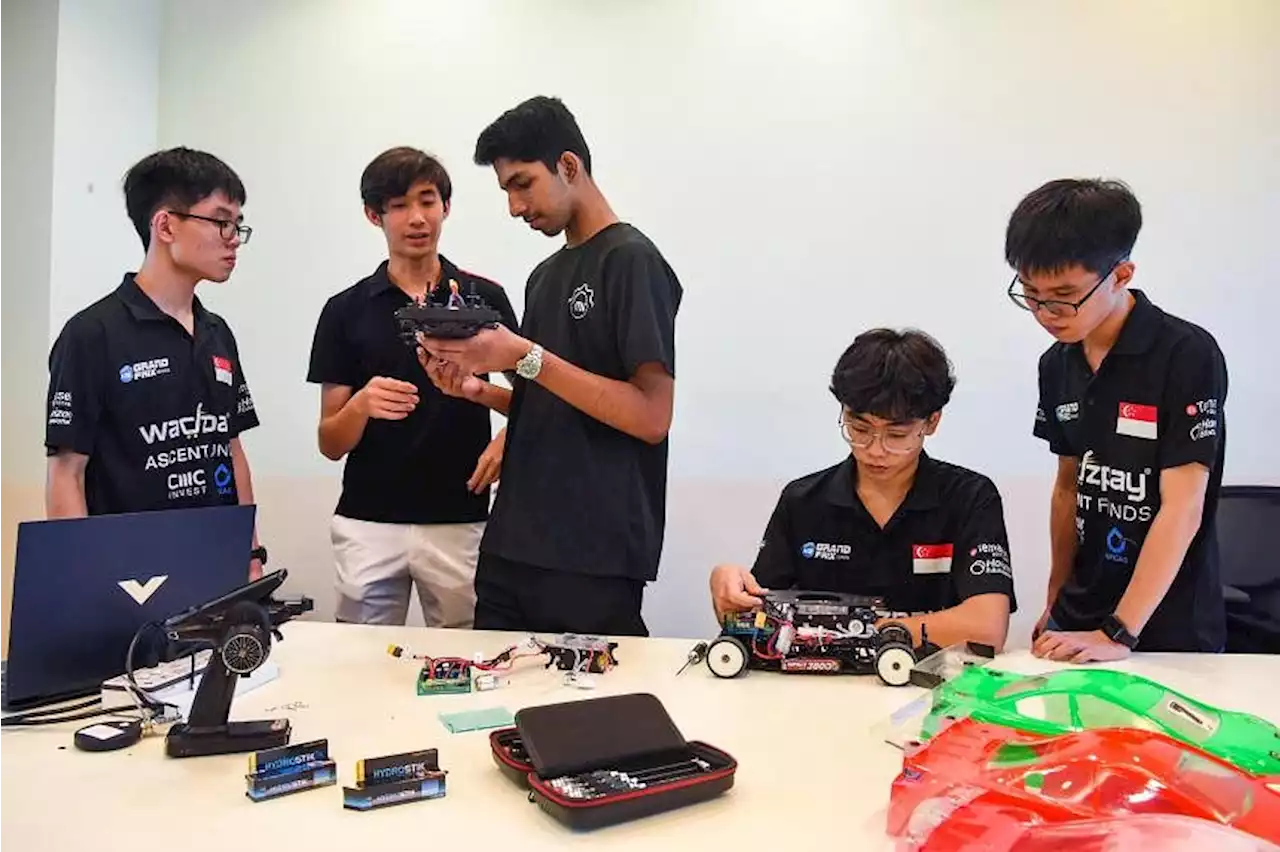 Temasek Poly team set to race model car in hydrogen-powered rally in Las Vegas