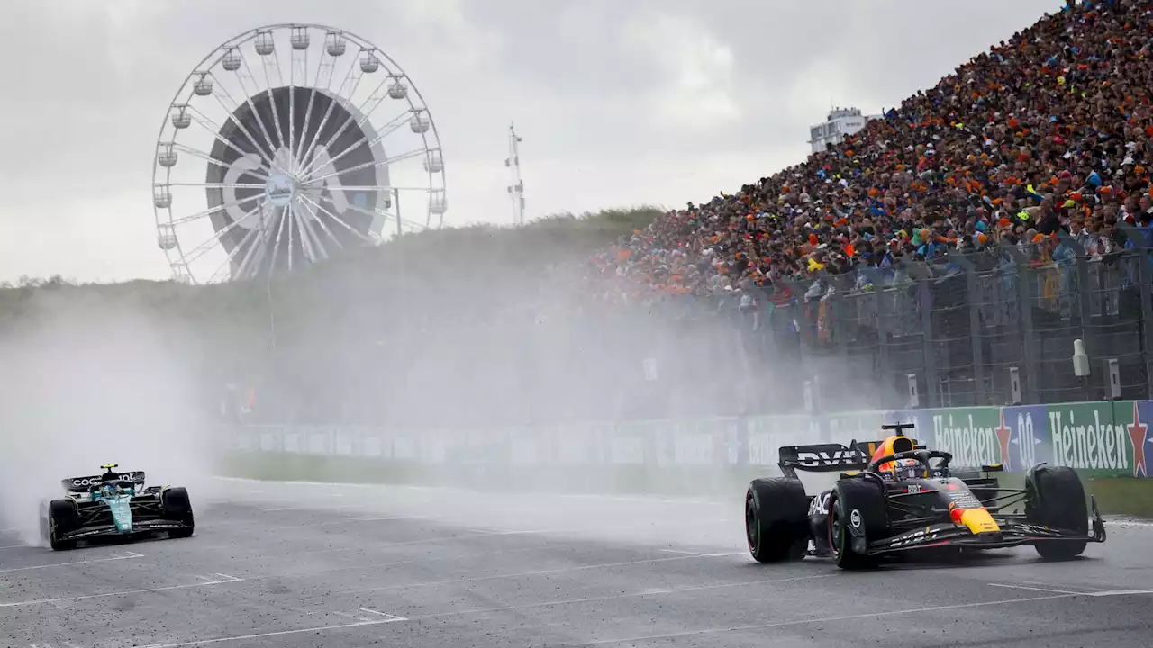 Ekstremvær stoppet Formel 1-løpet – Verstappen tangerte rekord på hjemmebane