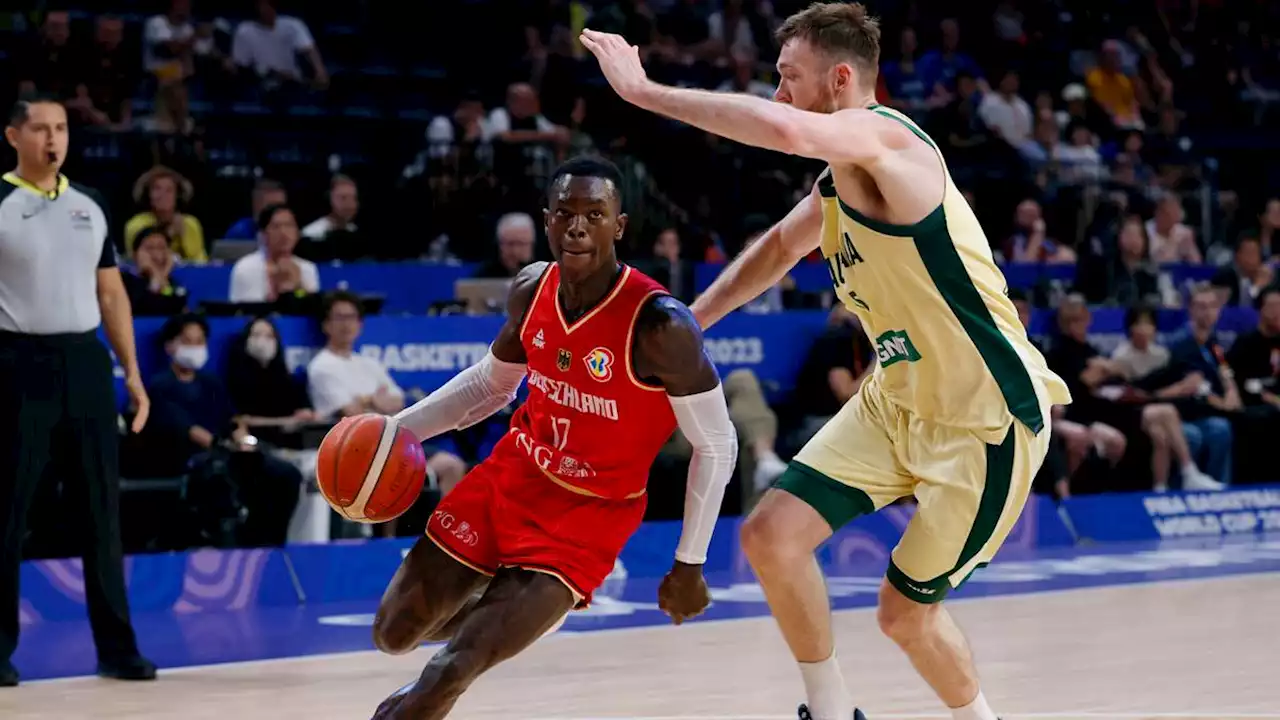 Basket: Dennis Schröder ledde Tyskland till seger mot Australien