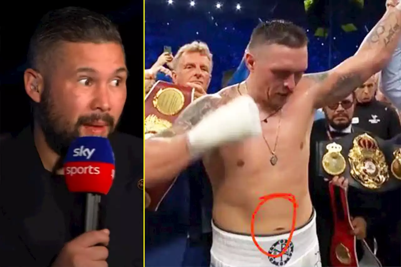 Tony Bellew passionately defends Oleksandr Usyk and accuses Daniel Dubois of 'spewing it'