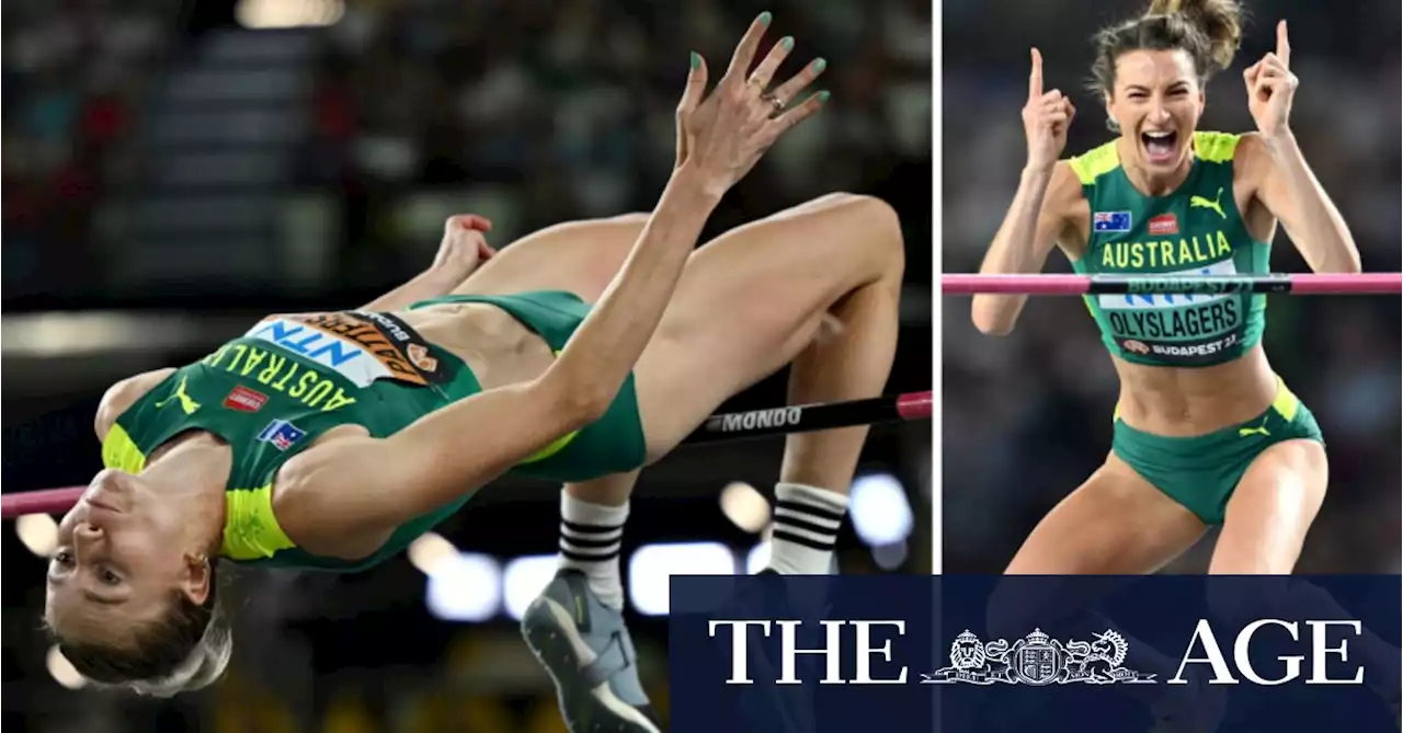 Two medals in one event: Aussie high jumpers claim both silver and bronze