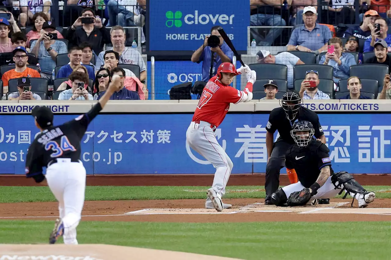 In front of Mets at Citi Field, Shohei Ohtani shows value amid injury uncertainty