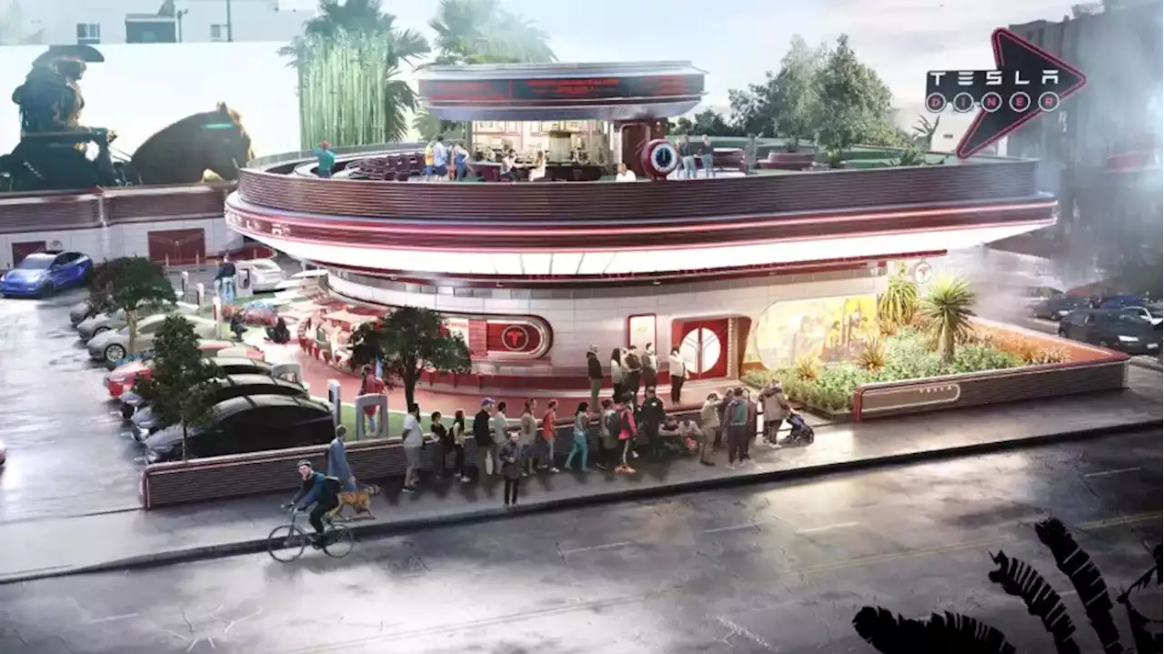 Tesla diner and drive-in theater in L.A. is one step closer to reality