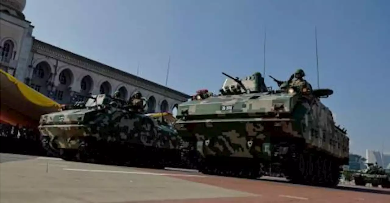Engine sound of govt’s assets roared during National Day parade rehearsal in Putrajaya today