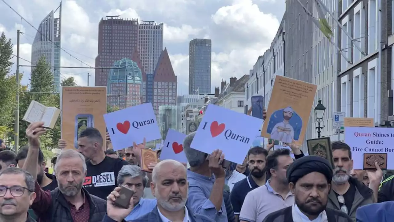 Muslims in Netherlands protest against Quran desecration