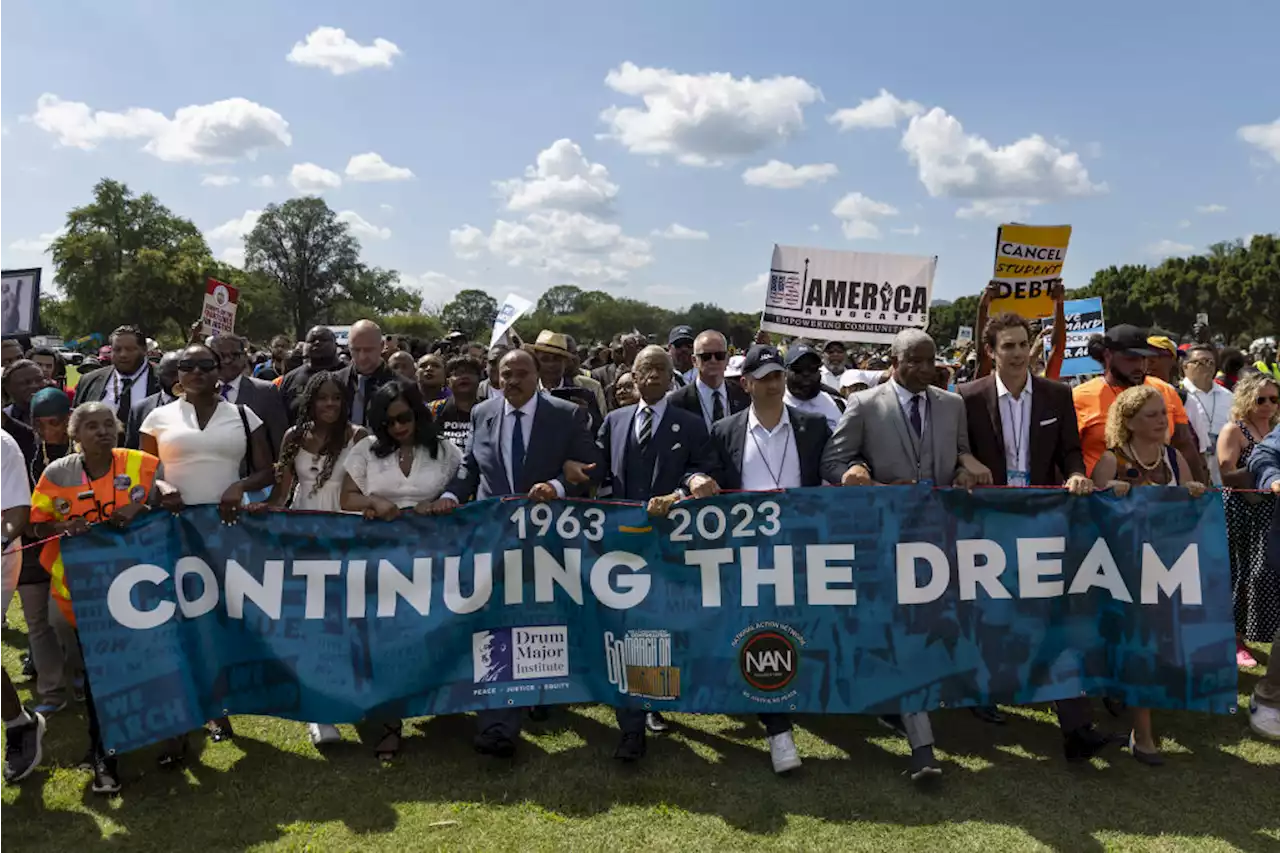 Americans Rally in Washington, Marking 60 Years Since March for Civil Rights