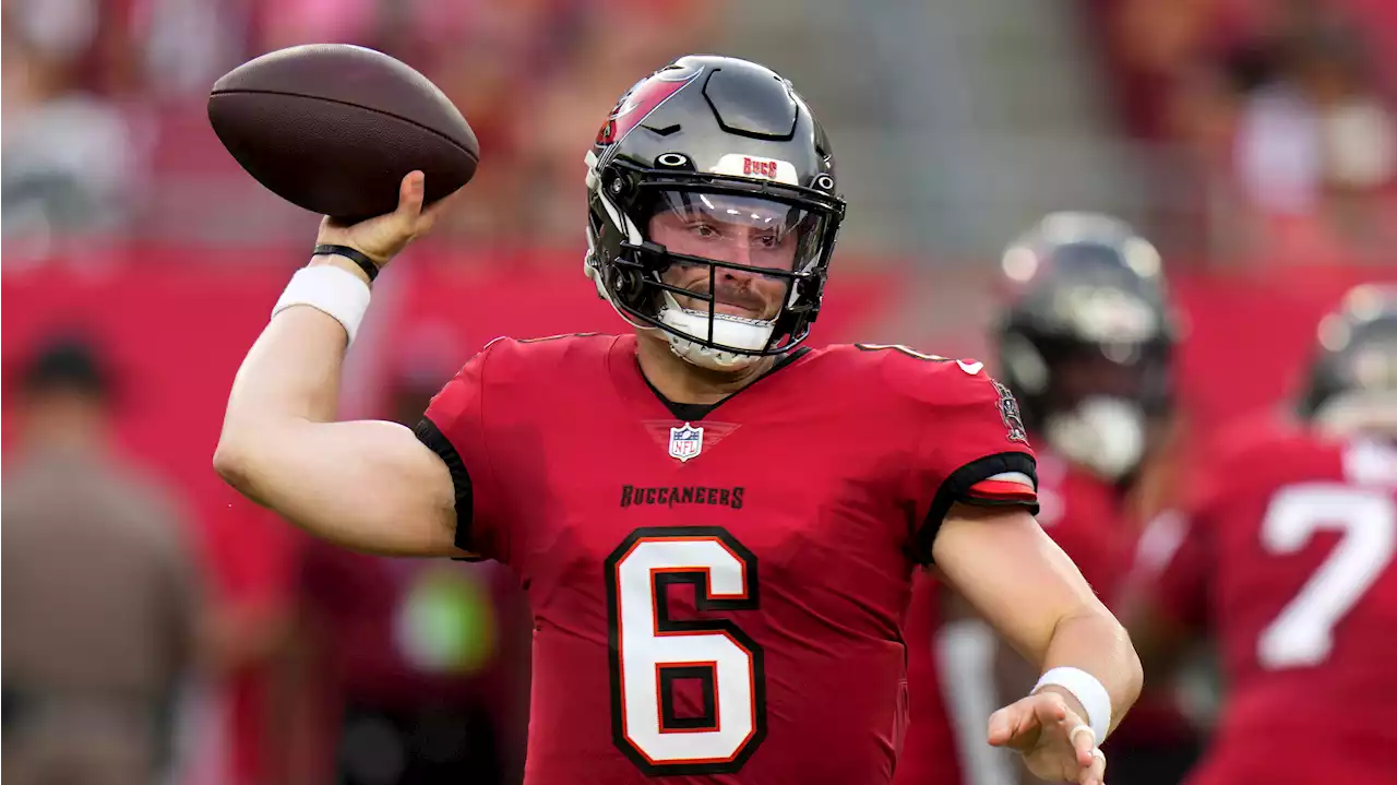 Baker Mayfield shines in final tuneup for season Tampa Bay Buccaneers hold off Baltimore Ravens