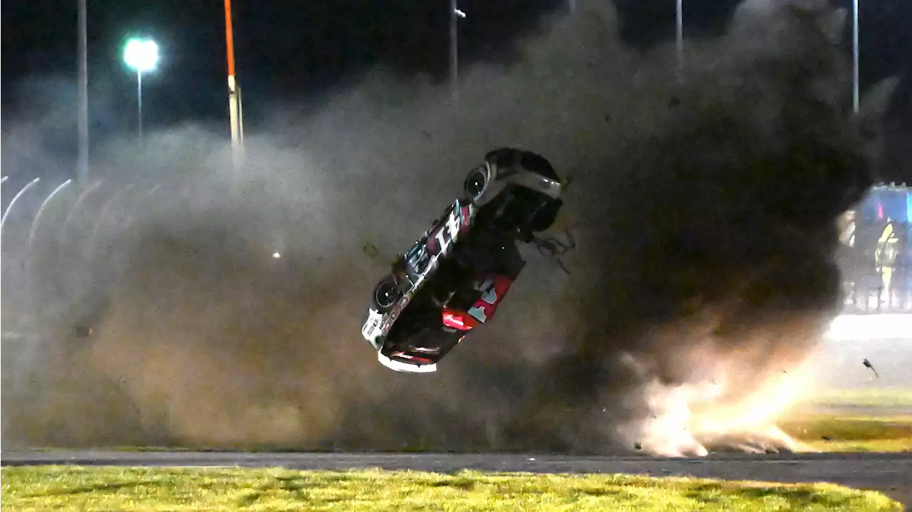 NASCAR driver Ryan Preece is 'awake, alert and mobile' following terrifying crash at Daytona