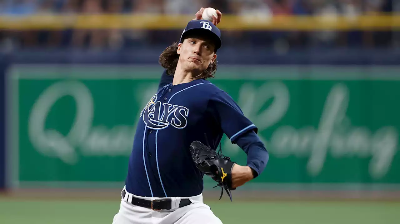 Tyler Glasnow takes no-hitter into sixth inning as Rays blank Yankees