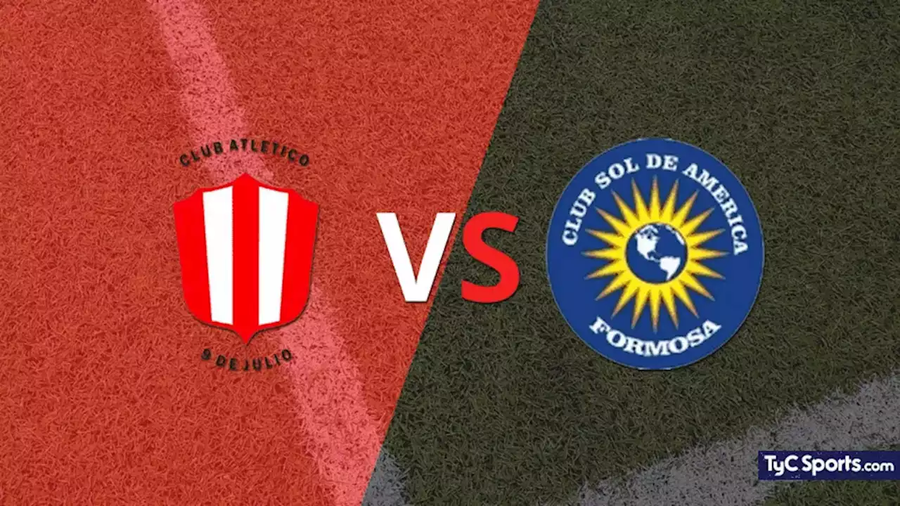 9 de Julio (R) vs. Sol de América (F) en vivo: cómo verlo, horario y TV