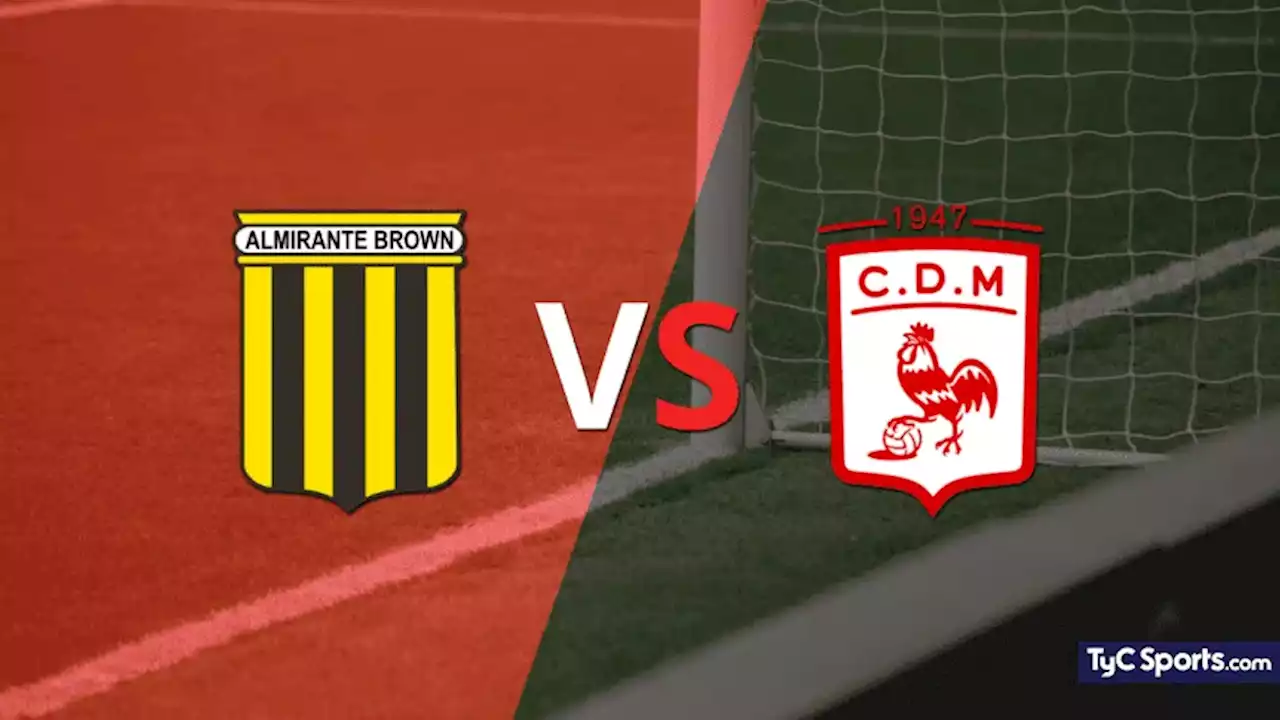 Almirante Brown vs. Dep. Morón en vivo: cómo verlo, horario y TV