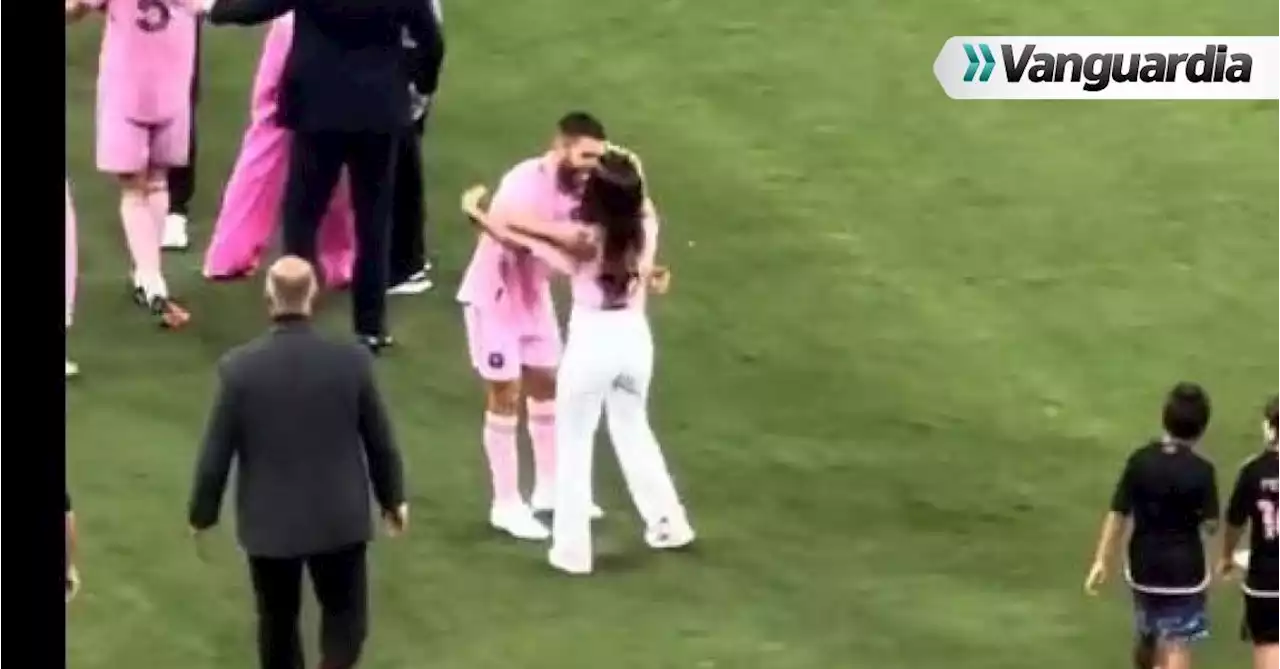 Video: Antonela Roccuzzo y Jordi Alba casi se meten en líos con Lionel Messi