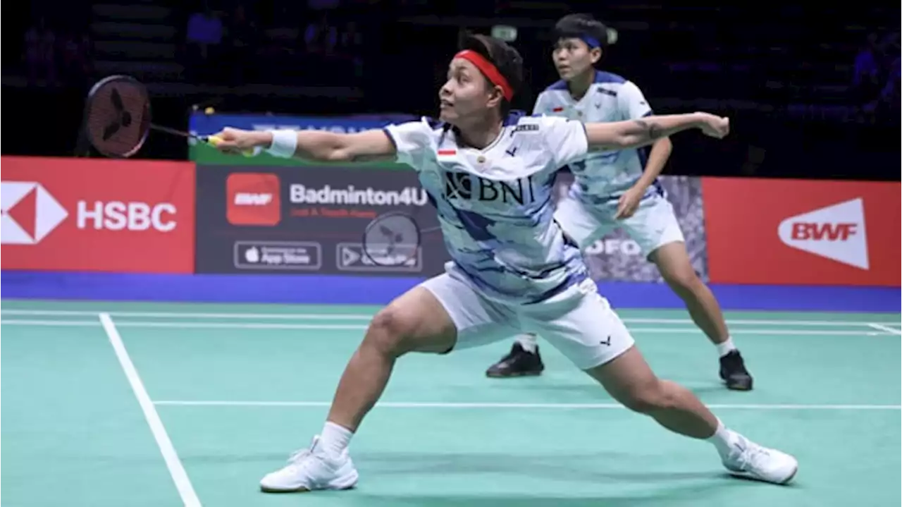 Ganda Putri China Ganas, Apri/Fadia Gagal Juara