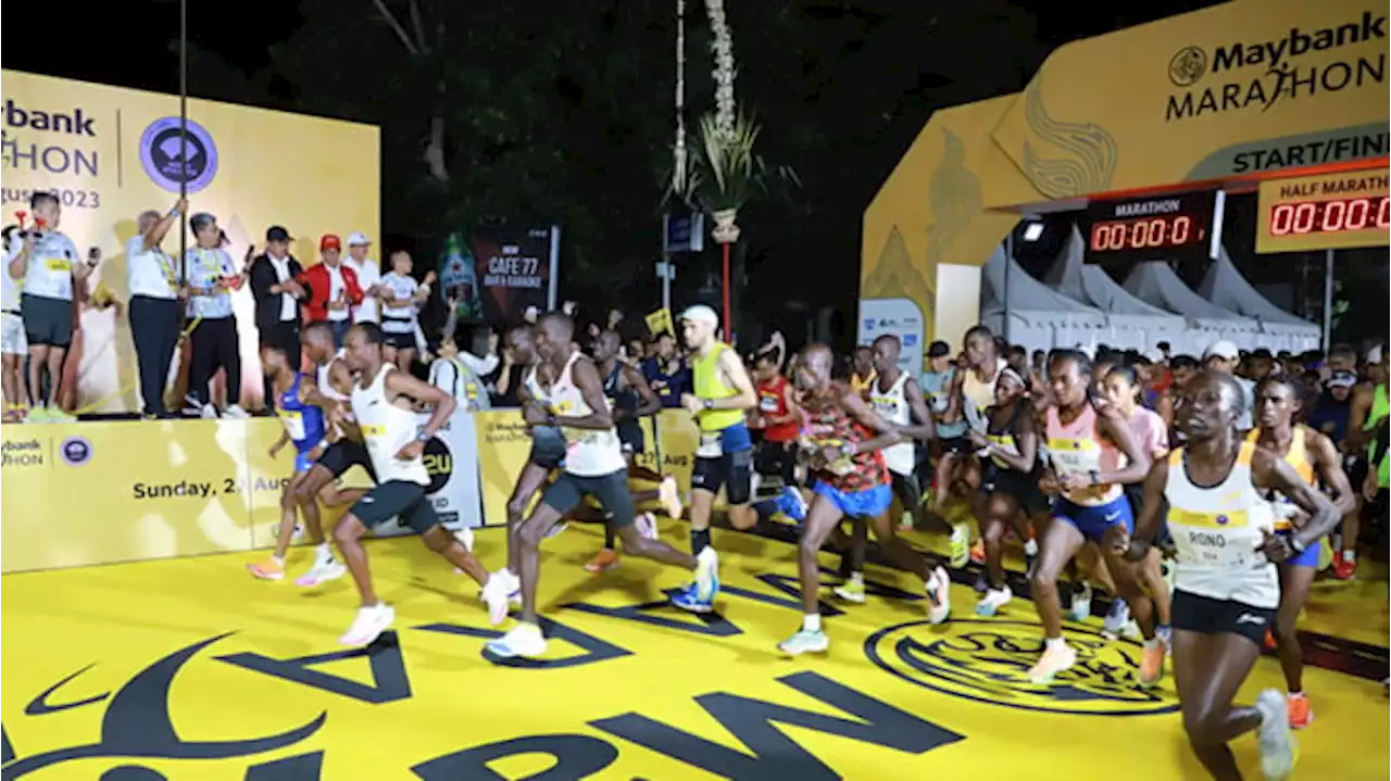 Pelari Kenya Raih Juara pada Lomba Marathon 2023 di Bali