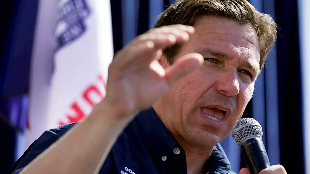 DeSantis leaves campaign trail and returns to Florida facing tropical storm and shooting aftermath
