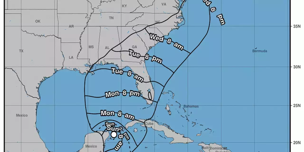 Hurricane could develop as storm churns toward Florida coast