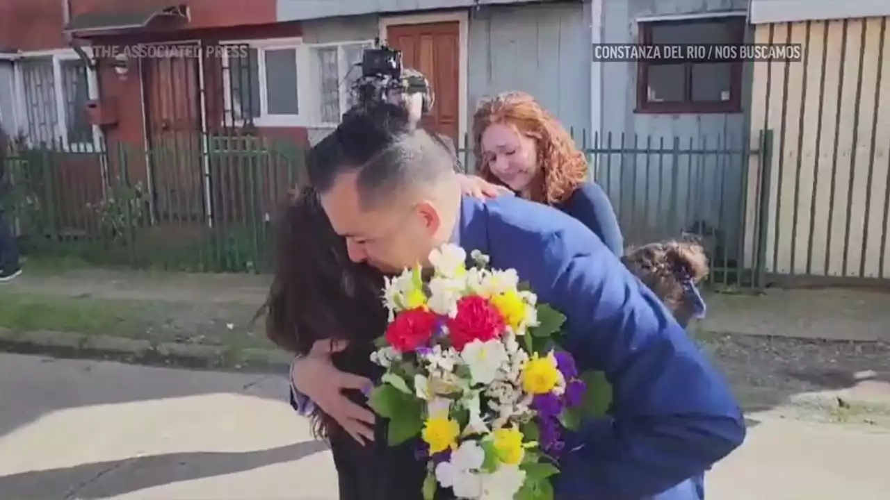 Man has tearful reunion with mom 42 years after he was stolen from her