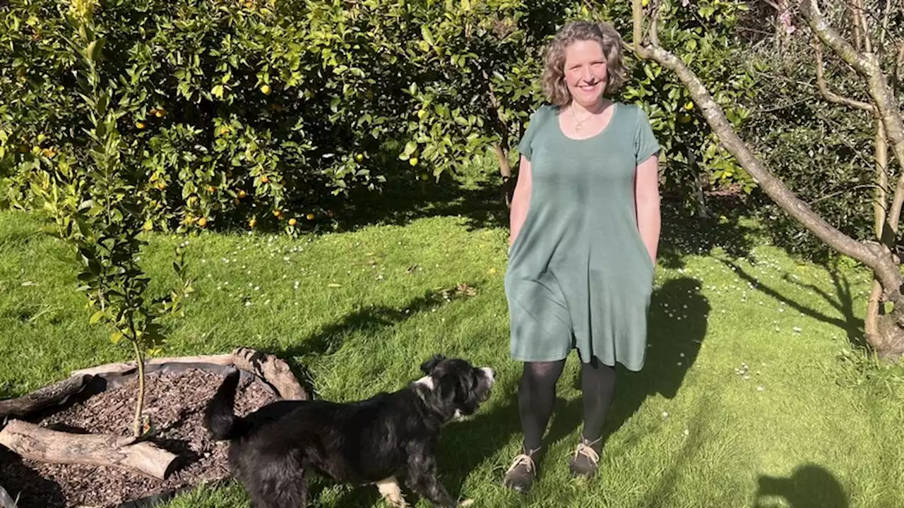 Dressed up or down, this Mum wore the same wool dress for 100 days to embrace sustainability and no-one noticed