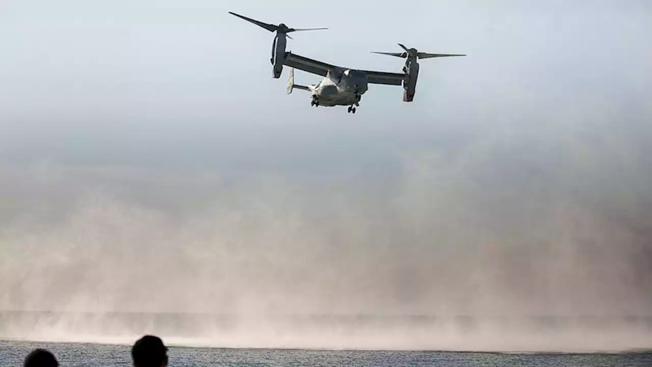 'Significant fire': Moments after US Osprey crash heard on air traffic control audio