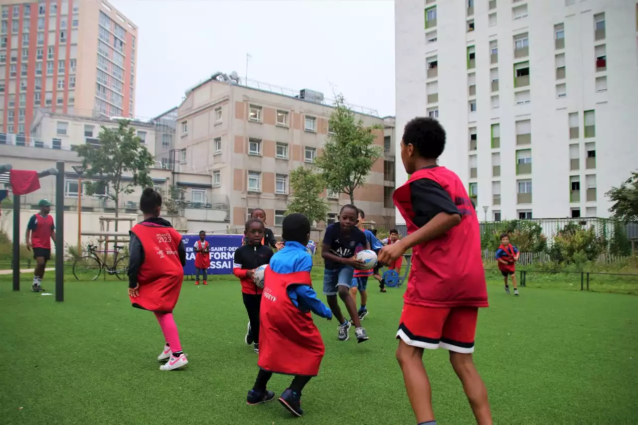 Pantin : marquer l'essai auprès des jeunes générations avant la Coupe du monde de rugby