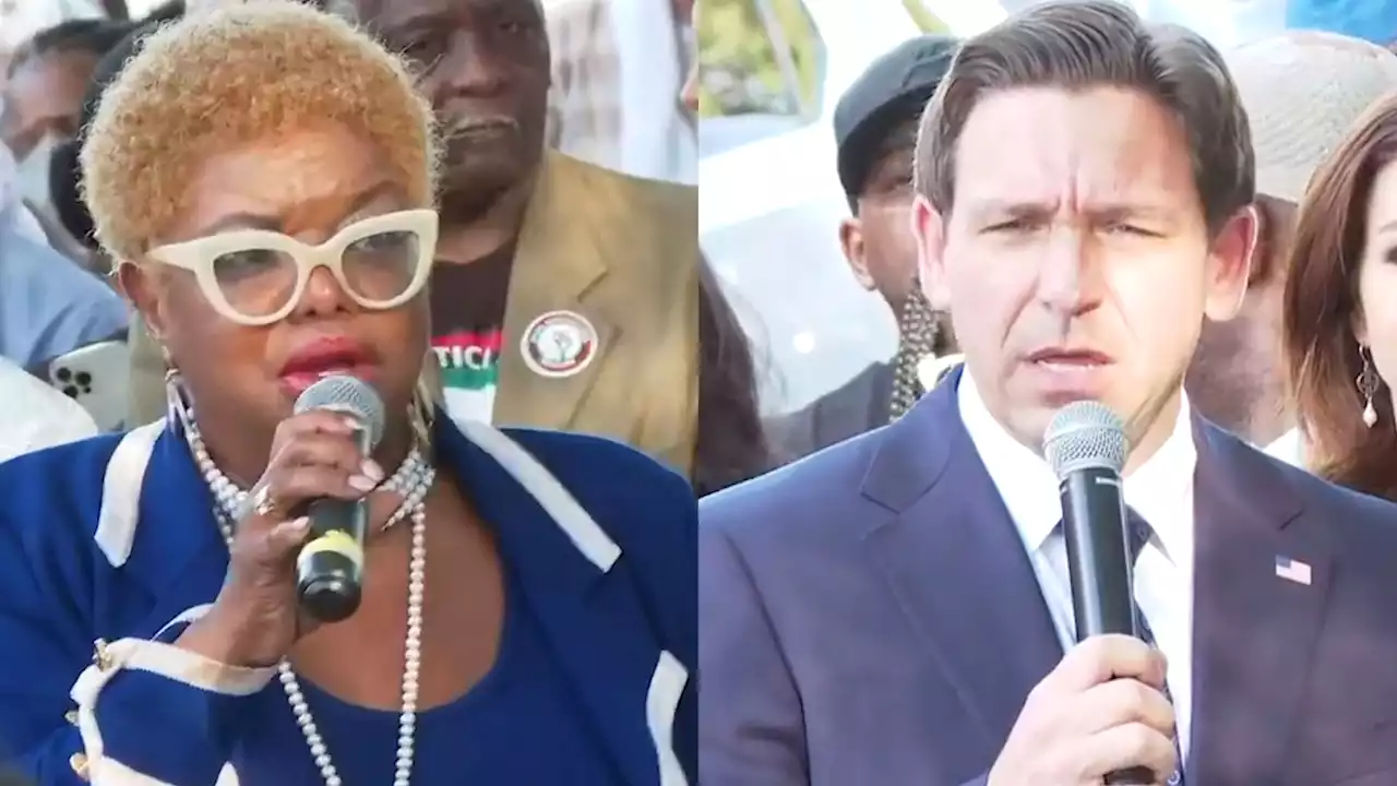 DeSantis Booed at FL Vigil; Democrat Tells Crowd to Put Parties Aside