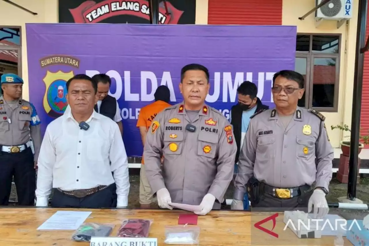 Polres Tebing Tinggi tangkap bandar sabu