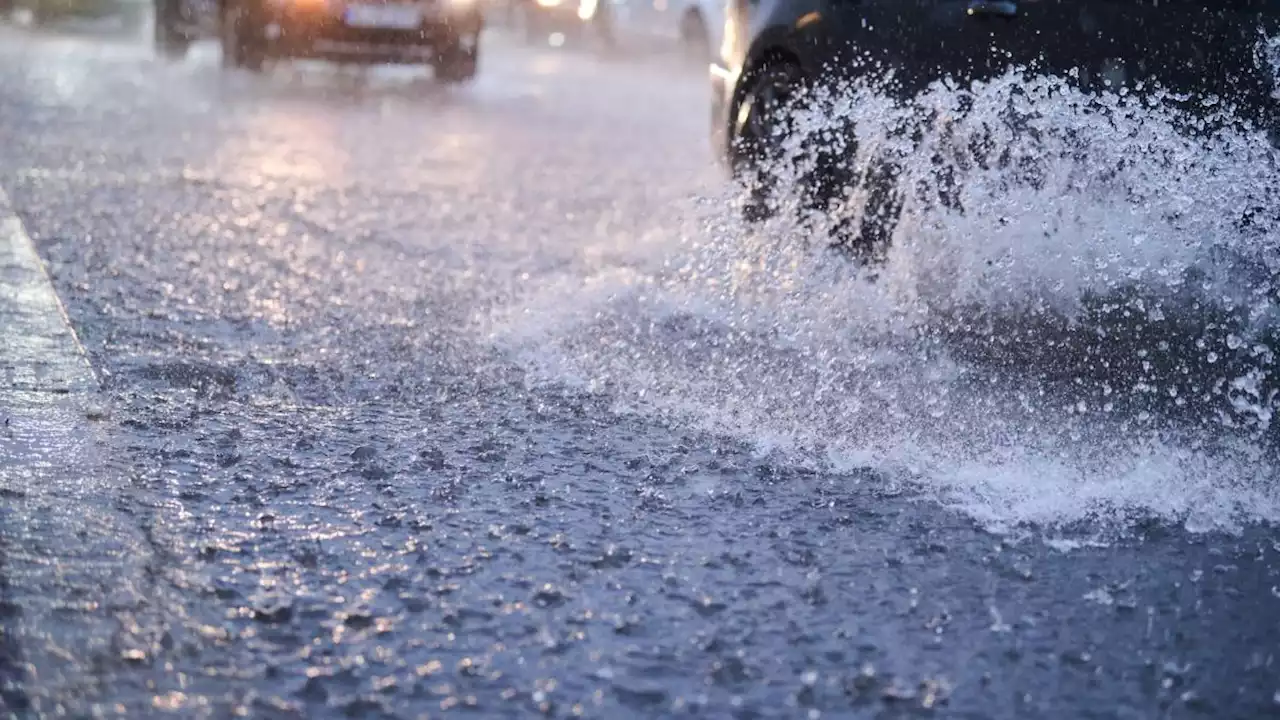 Polizei mahnt nach dem Unwetter zur Vorsicht bei Autofahrten