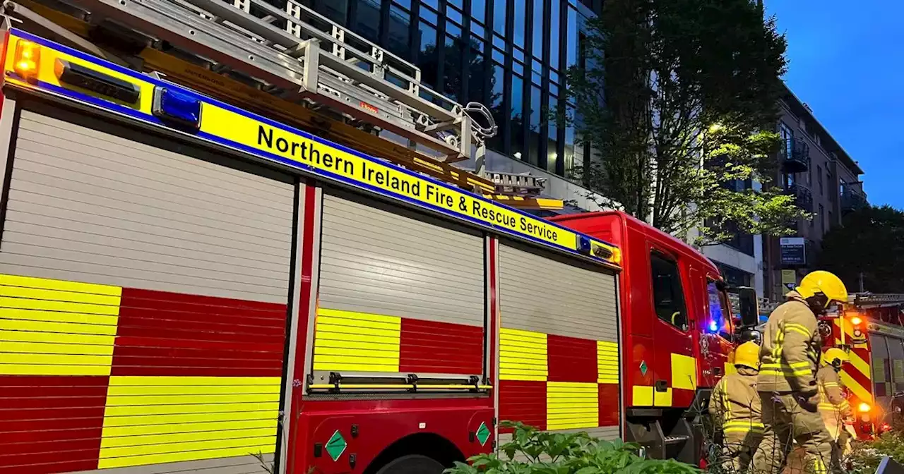 Fire service attends incident at Belfast City Centre apartments