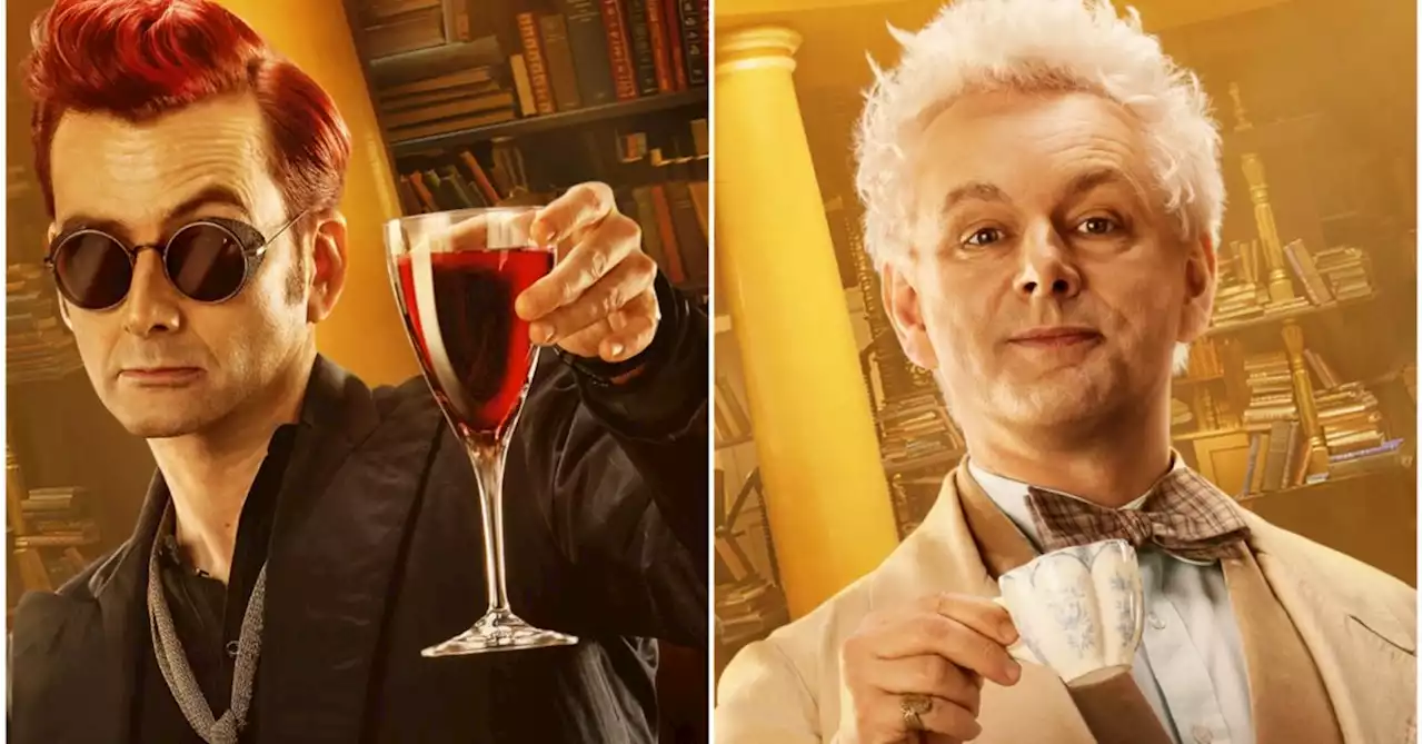 Good Omens: Neil Gaiman on Pratchett\/Season 3 Plans; 'Fanfic' Slight