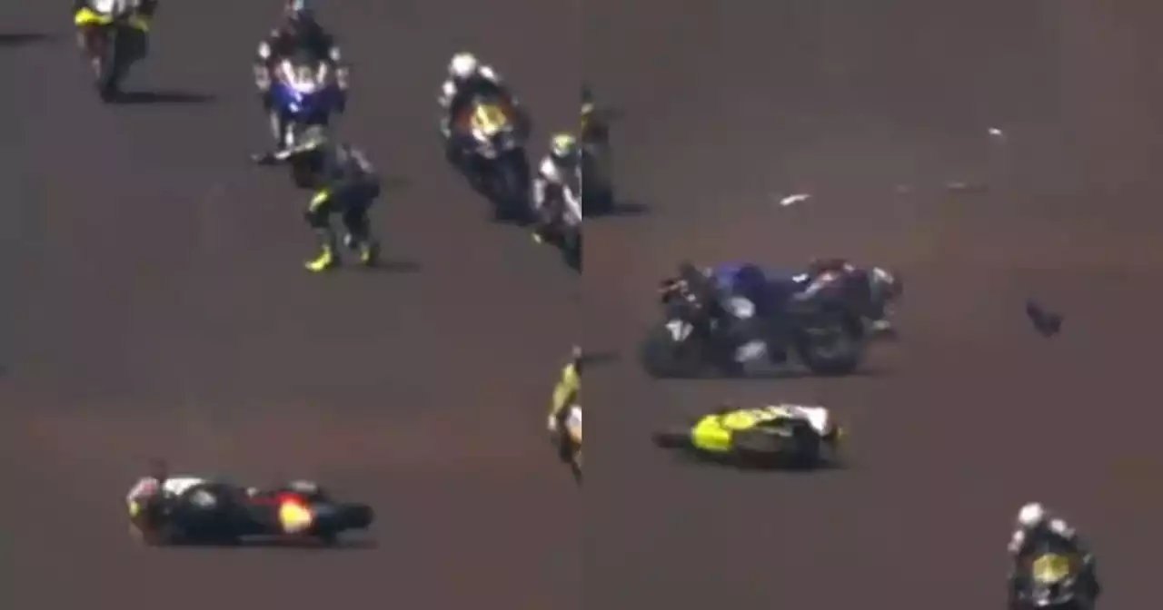 Impactante accidente en el Moto 1000 GP: dos pilotos murieron tras un choque