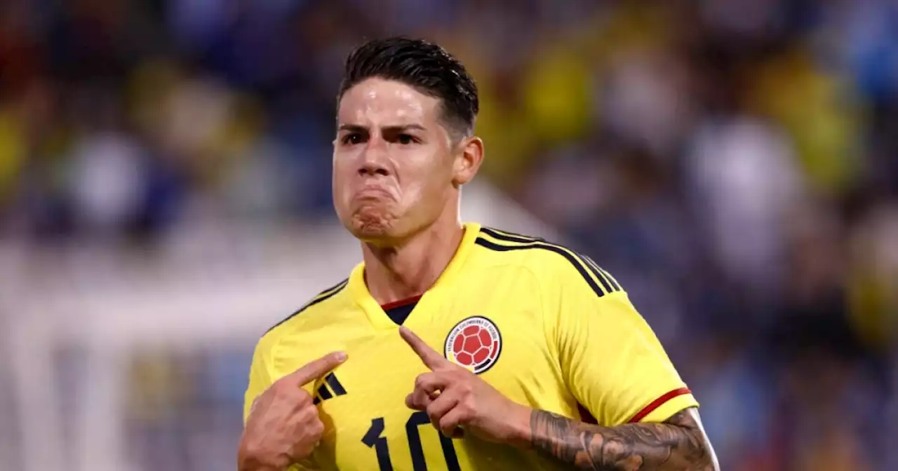 James Rodríguez sería llamado a la Selección Colombia para la Eliminatoria Sudamericana