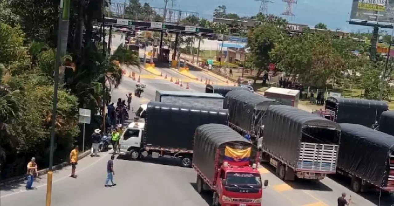 Protesta por el alza de la gasolina generó caos en el área metropolitana de Bucaramanga