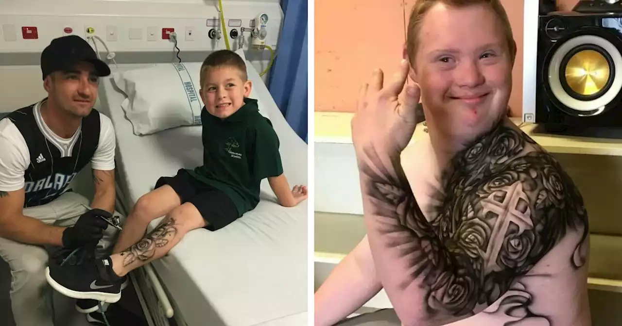 Spray-On Tattoos By Talented Artist Transform Hospital Life For Kids (24 New Pics)