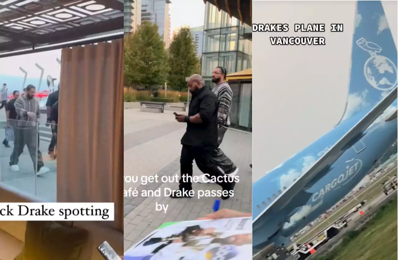 Drake is in Vancouver and locals keep spotting him all over town