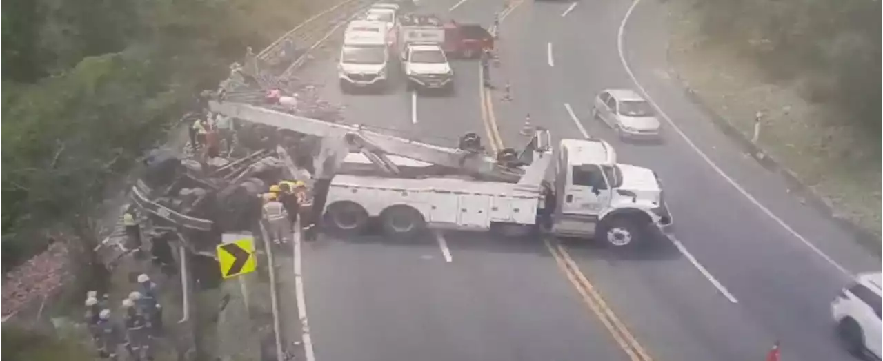 Accidente de tránsito provocó un nuevo cierre en la vía Bogotá-Villavicencio