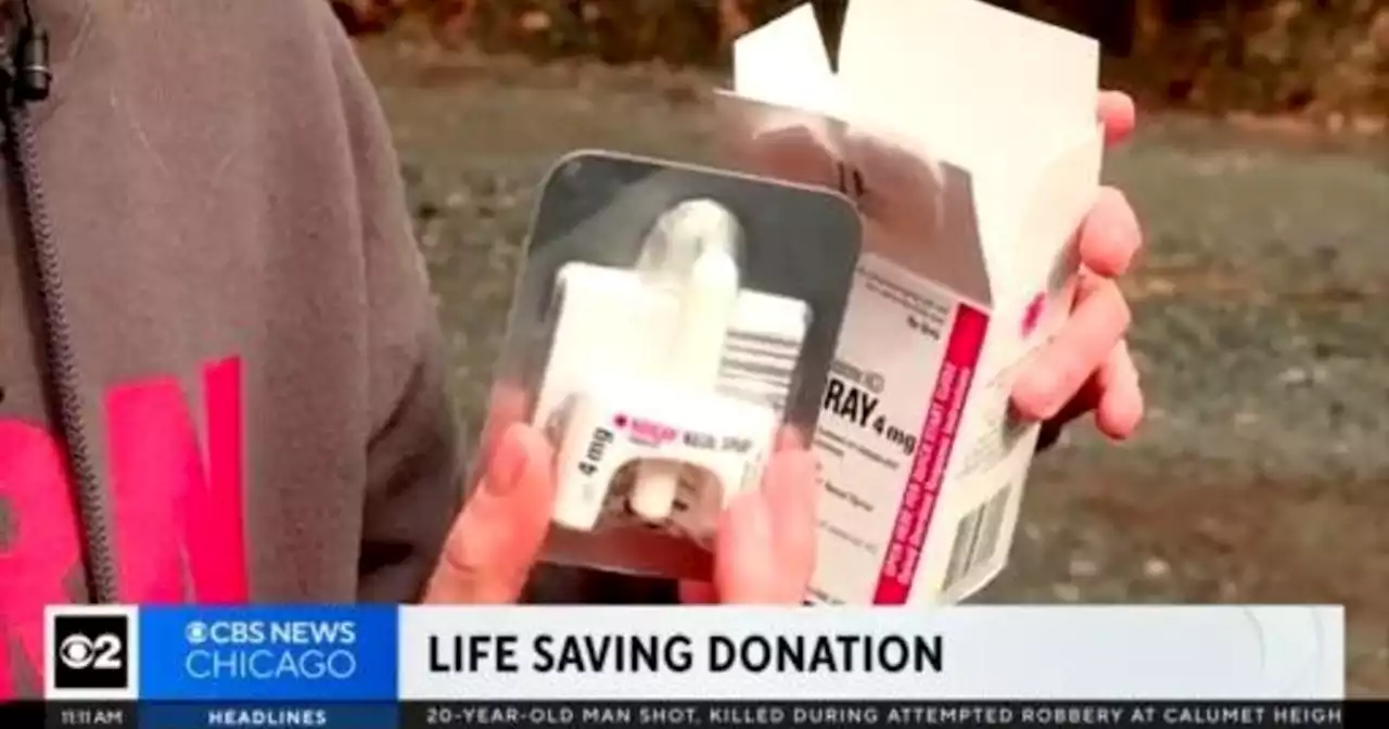 CBS 2 story inspires donation of 2,000 Narcan devices to Cook Co.