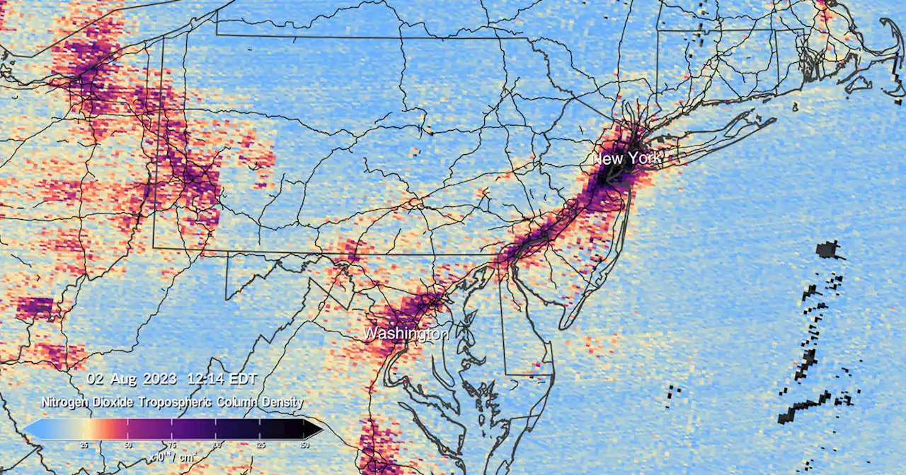 NASA releases first U.S. pollution map images from new instrument launched to space: 'Game-changing data'