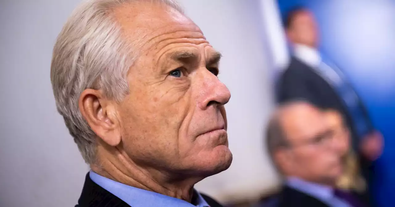 Peter Navarro says Trump told him to assert privilege during Jan. 6 committee investigation