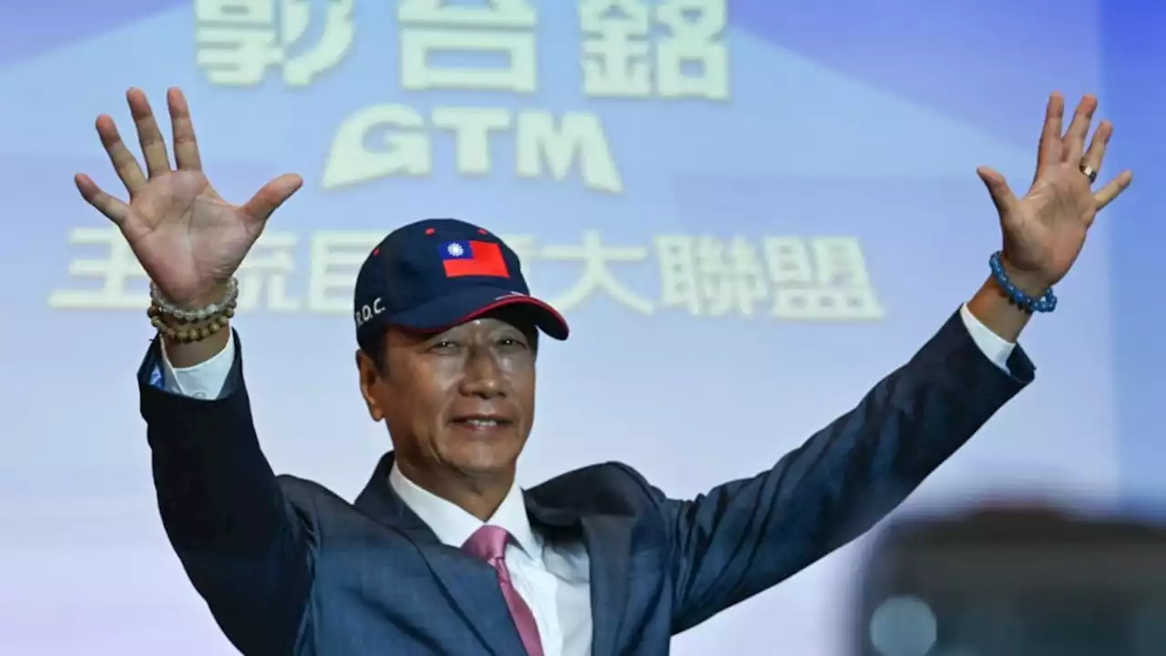 Foxconn billionaire Terry Gou announces Taiwan presidential bid