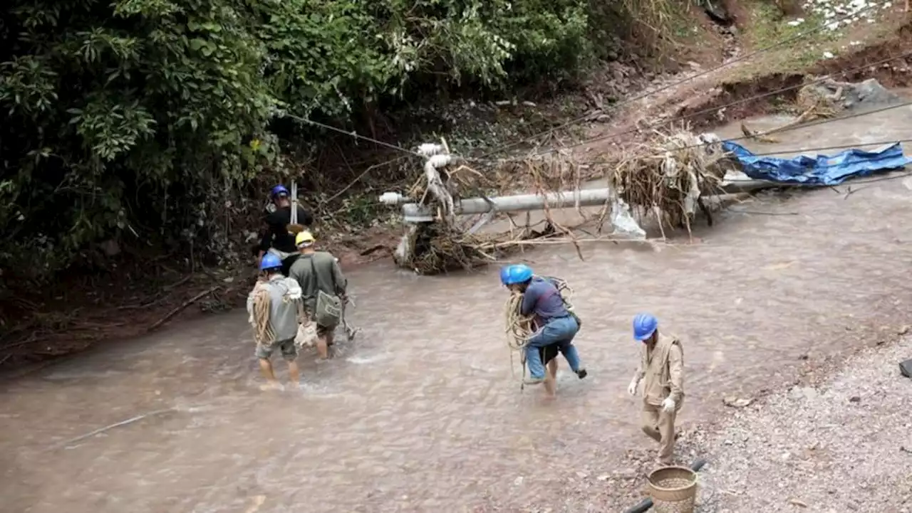 Thousands evacuated in Hunan province as heavy rains, floods inundate China