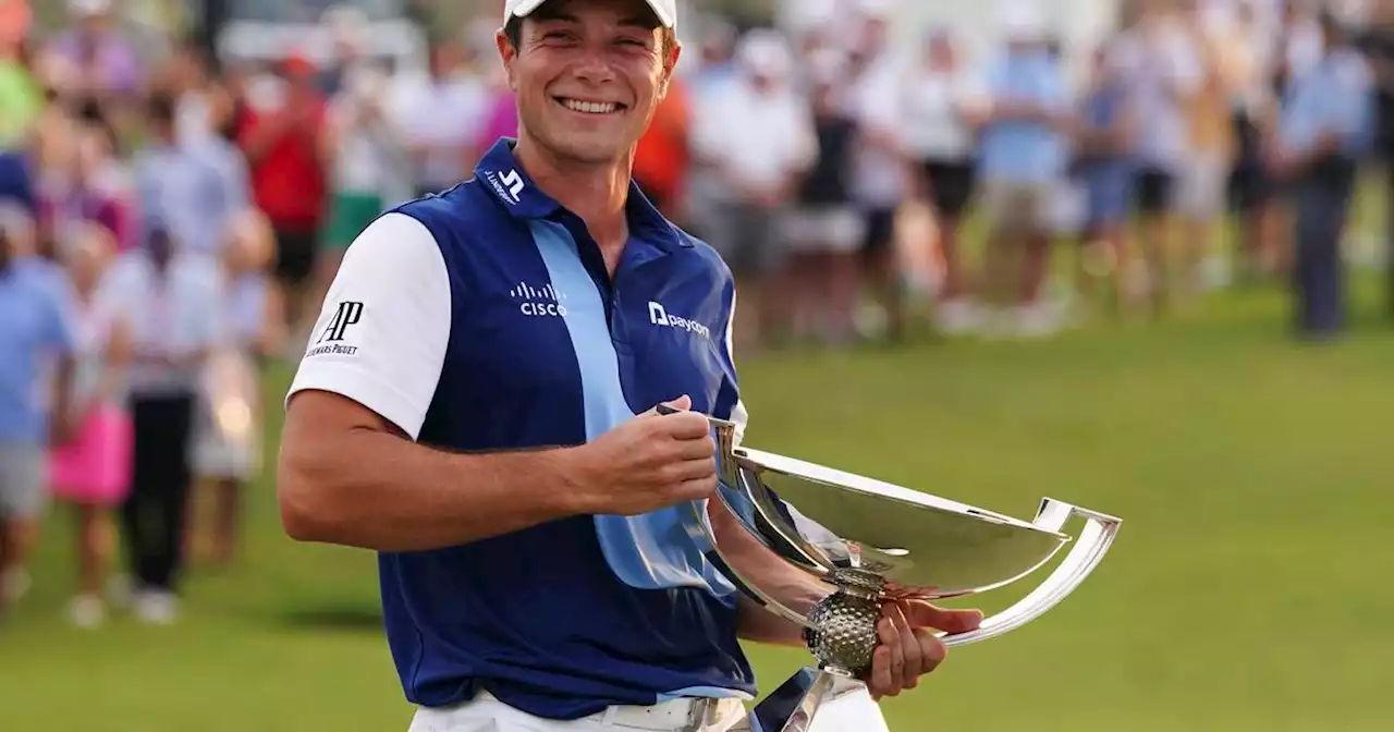 Viktor Hovland wins PGA FedEx Cup with the best 2 weeks of his career