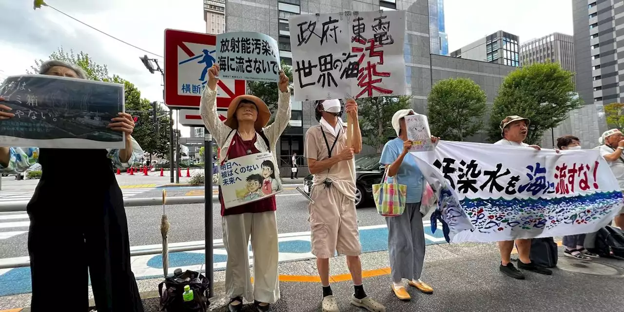 Japan Releases First Fukushima Wastewater Amid Protests