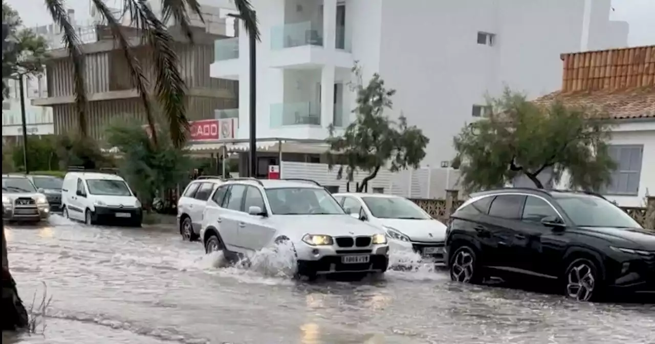 Mallorca herjet av storm