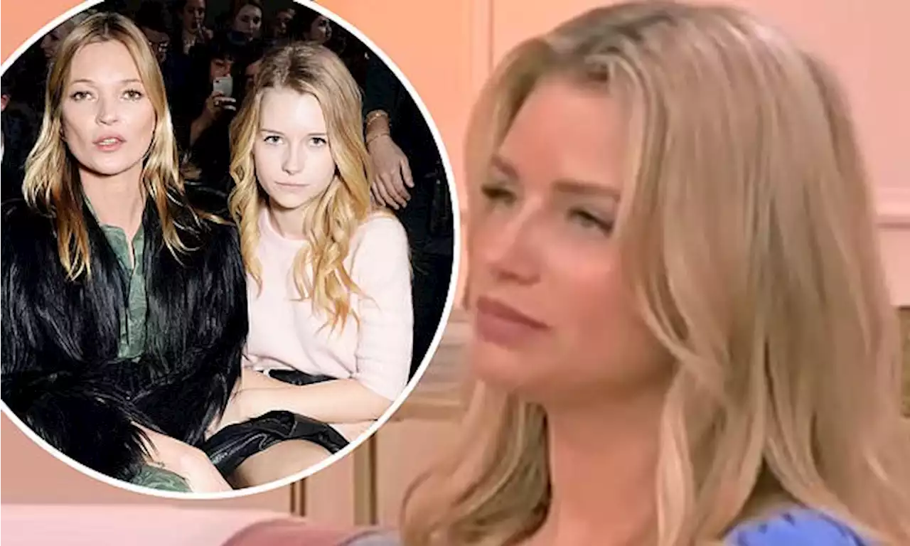 Lottie Moss grows emotional as she discusses sister Kate Moss