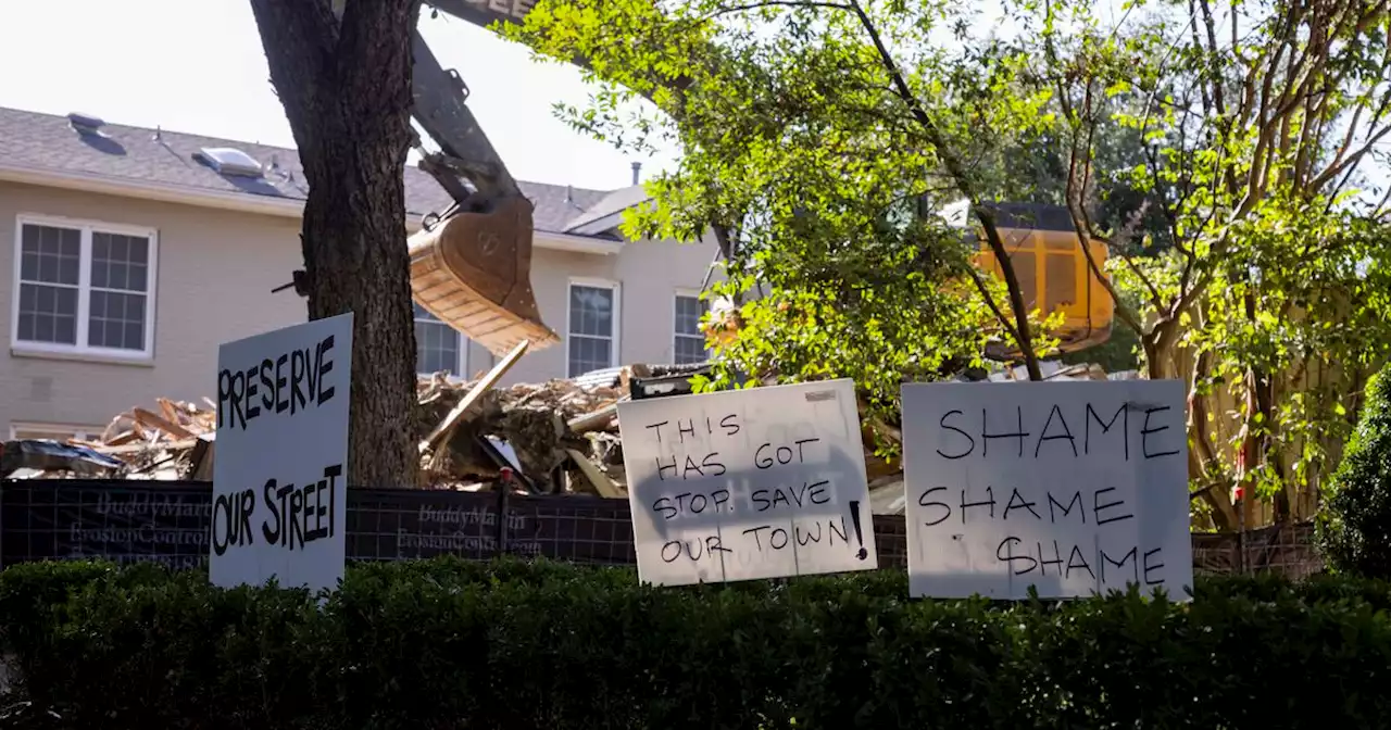 Century-old Highland Park home demolished over calls for preservation in Park Cities