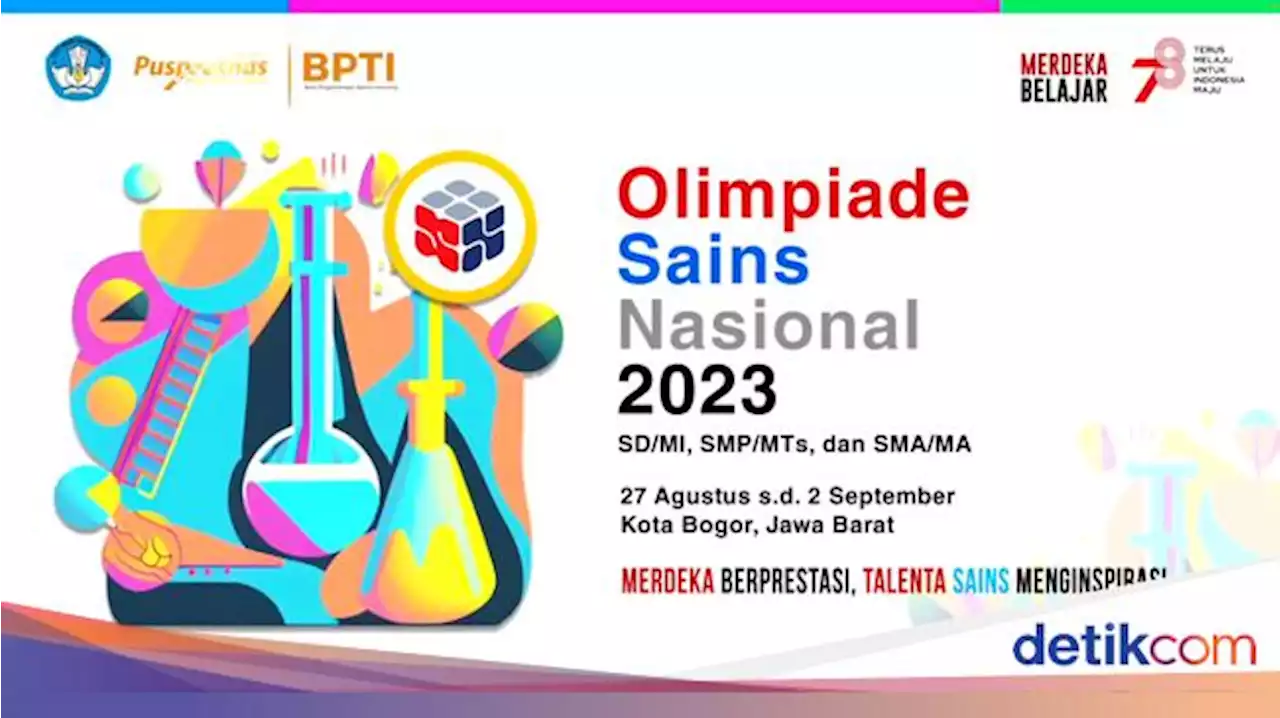 OSN 2023 Jenjang SD, SMP & SMA Resmi Digelar, Ini Daftar Bidang Olimpiadenya